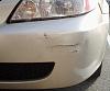 putty to fill dents/scratches on front bumper.-p4070013.jpg