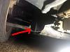 2004 Mazda3 front wheel side splash guards loose and flapping when driving-passenger-side-tear.jpg